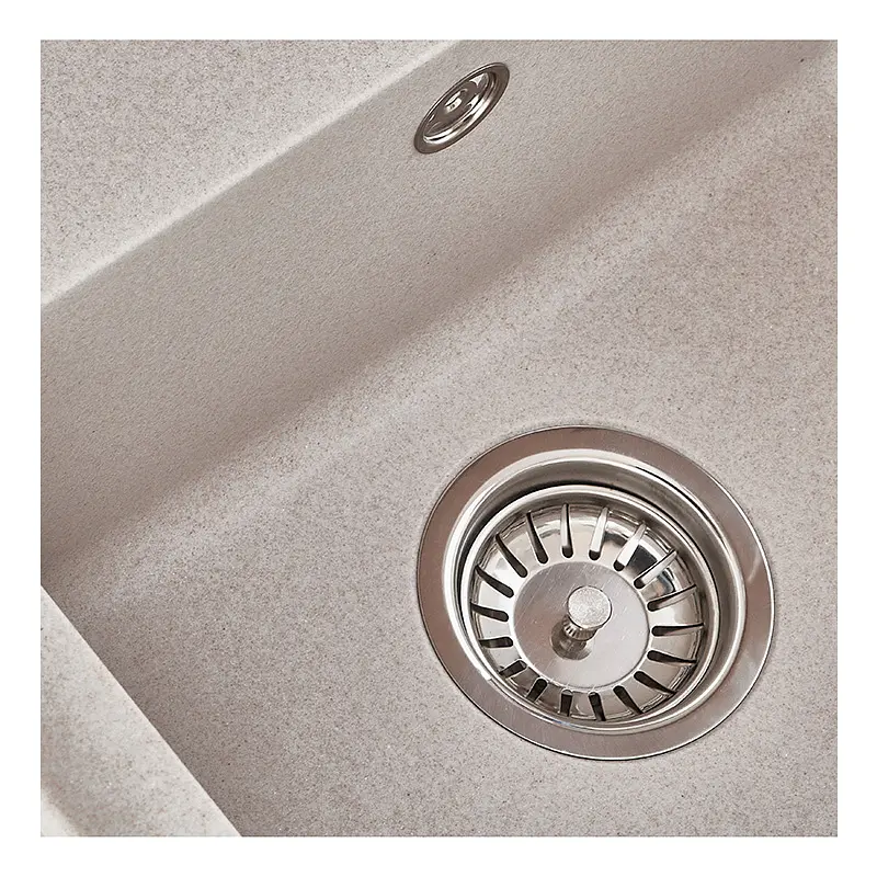 Кухонна мийка Zerix ZS-6250S-06 Beige ZX4589 - фото 2