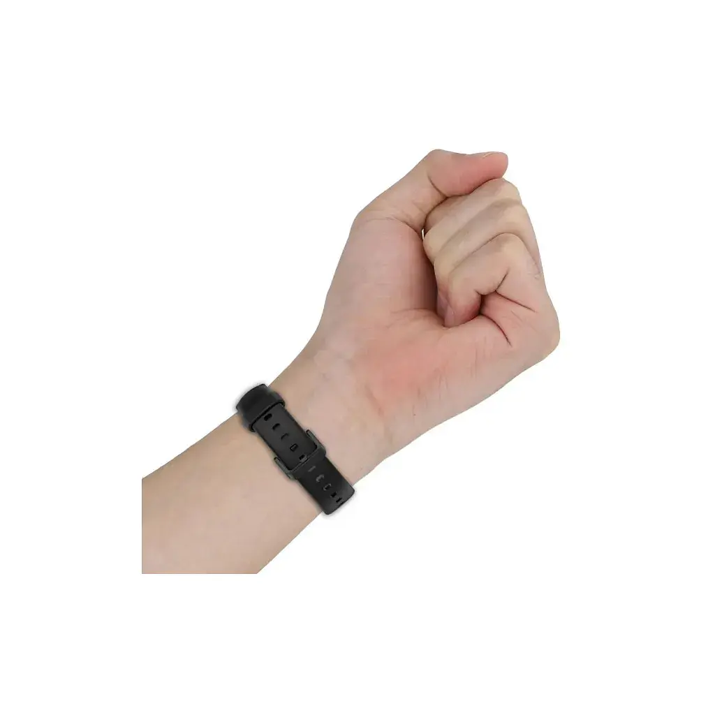 Ремінець до фітнес браслета BeCover Silicone для Xiaomi Mi Smart Band 7 Pro Black (708592) - фото 3