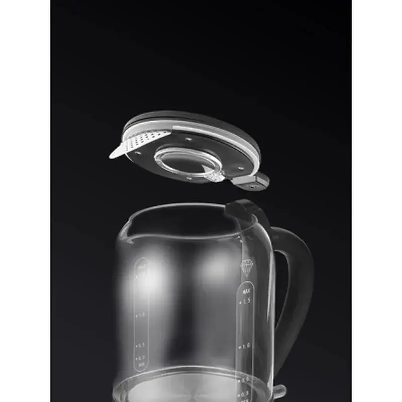 Електрочайник Polaris PWK 17103CGL Water Way Pro Чорний - фото 7