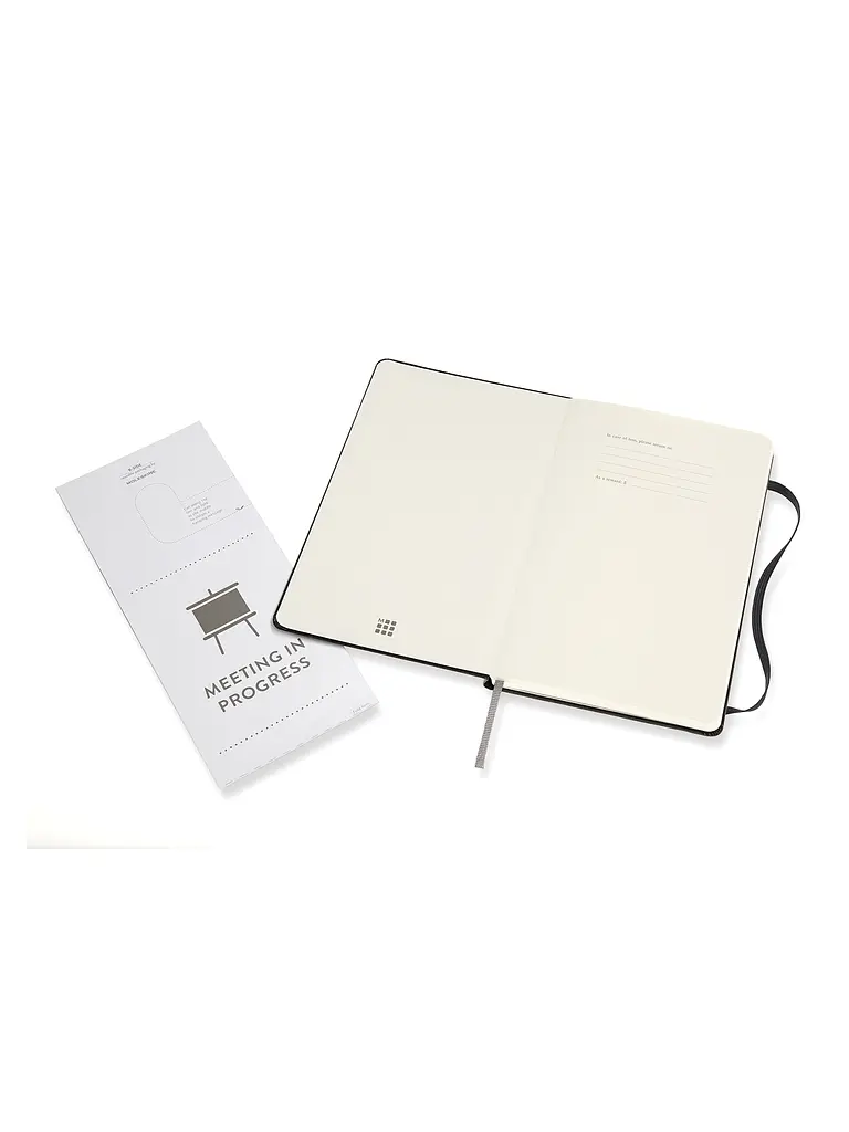 Записник Недатований Moleskine PRO середній, Чорний (PROPFNTB3HBK) - фото 3