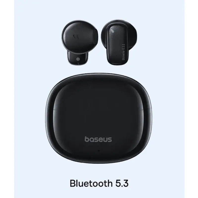 Бездротові навушники Baseus Bowie E11 True Wireless Earphones Cluster Black (A00053500113-Z1) - фото 4