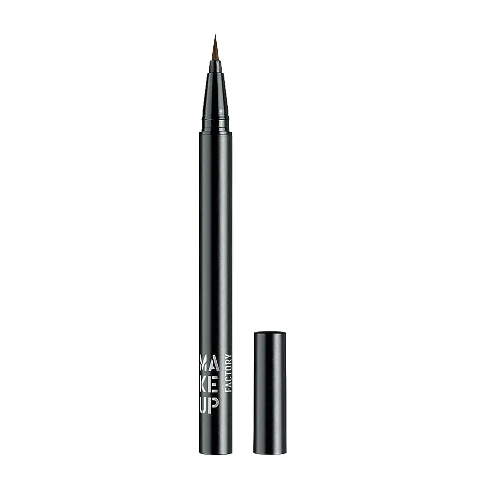 Підводка для очей Make up Factory Calligraphic Eye Liner тон 01 чорна 0.55 мл (401269) - фото 2