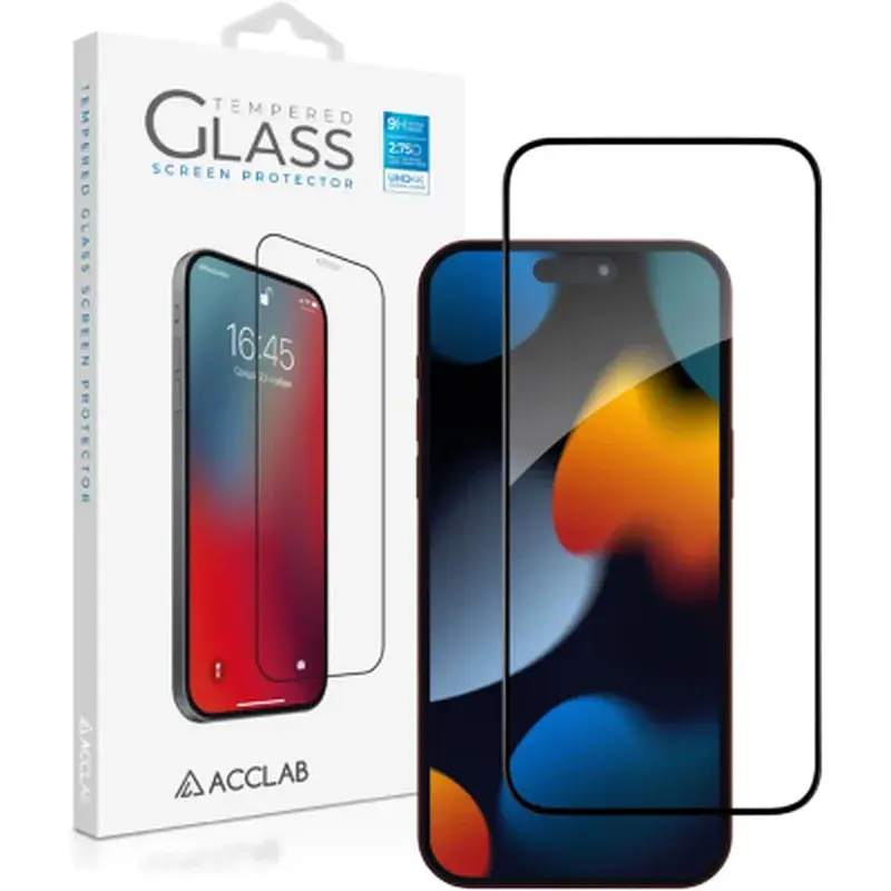 Скло захисне ACCLAB Full Glue Apple iPhone 15 Pro (1283126575389) - фото 2