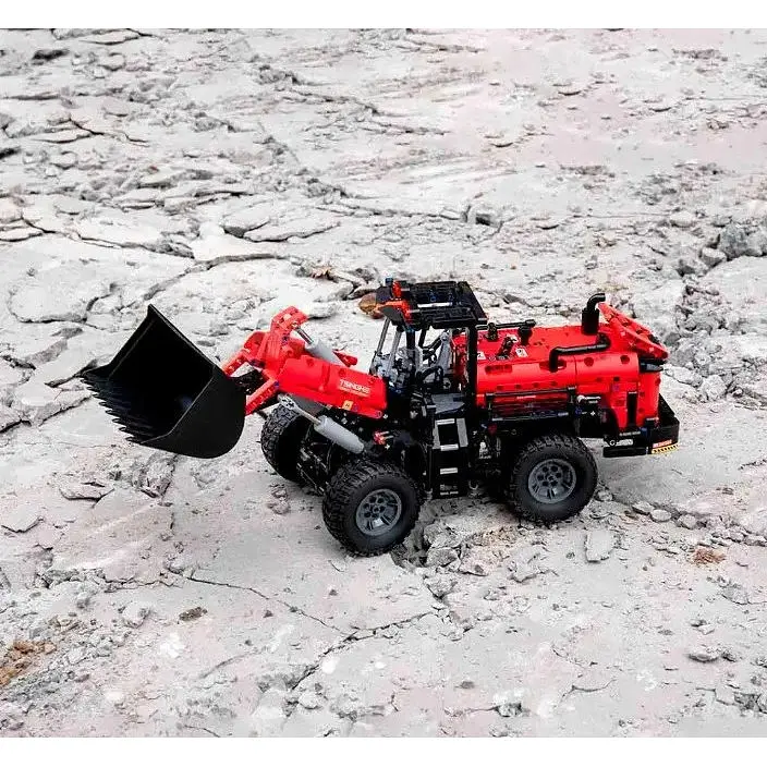 Конструктор Onebot Toy Truck Engineering Bulldozer (CN  OBZZJ01AIQI  GP00091CN/GP00017) - фото 6