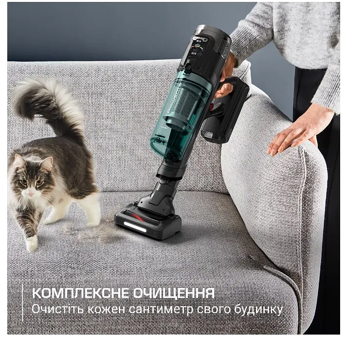 Пилосос акумуляторний Rowenta X-Force Flex 12.60 NEO Auto Surface RH9L42WO - фото 6