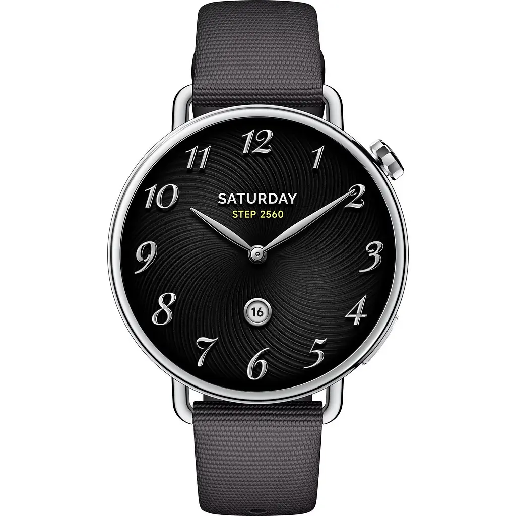 Смарт-годинник Xiaomi Watch S4 41mm Fluororubber Strap Black (BHR07VRGL) [148152] - фото 3