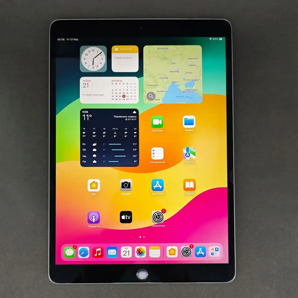 Планшет Apple A1709 iPad Pro 10.5 Wi-Fi 4G 64GB Space Grey (MQEY2FD/A) (DMPVX4PVJ2D1) - фото 2