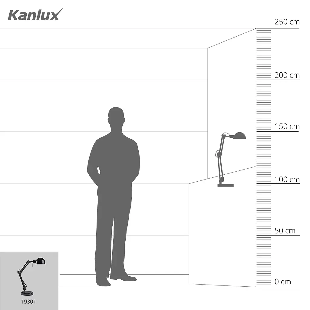Лампа настільна Kanlux PIXA KT-40-B (19301) - фото 6