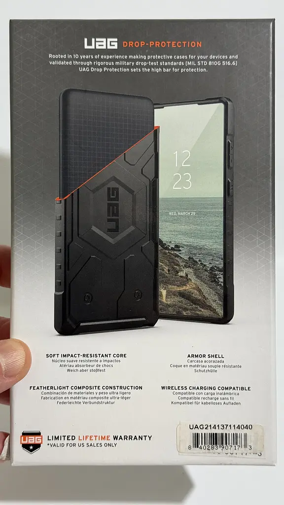 Оригінальний чохол UAG Pathfinder для Samsung Galaxy S23 Ultra (214137114040) - фото 4