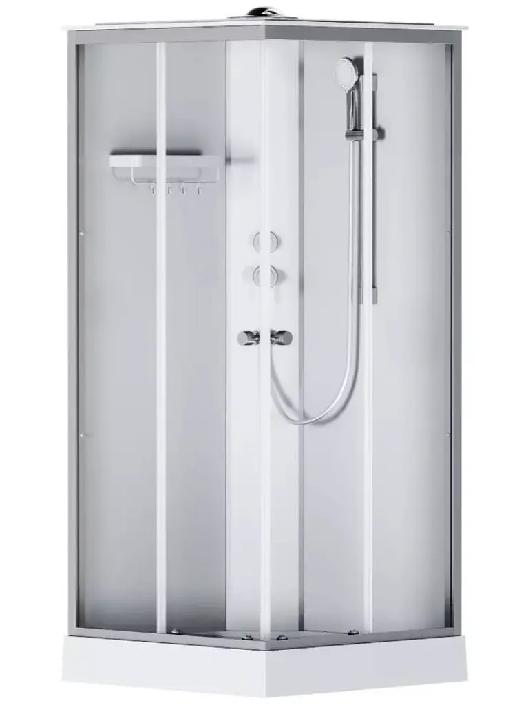 Душовий бокс AM.PM X-Joy 90x90 прозоре скло хром матовий W94C-403-090MT