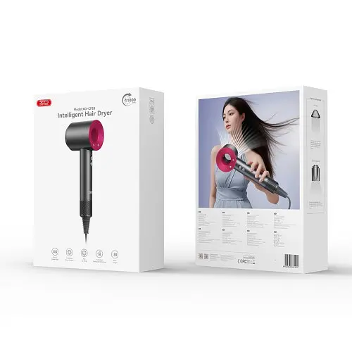 Випрямляч для волосся XO CF25 Smart Hair Straightening Board Чорний - фото 2
