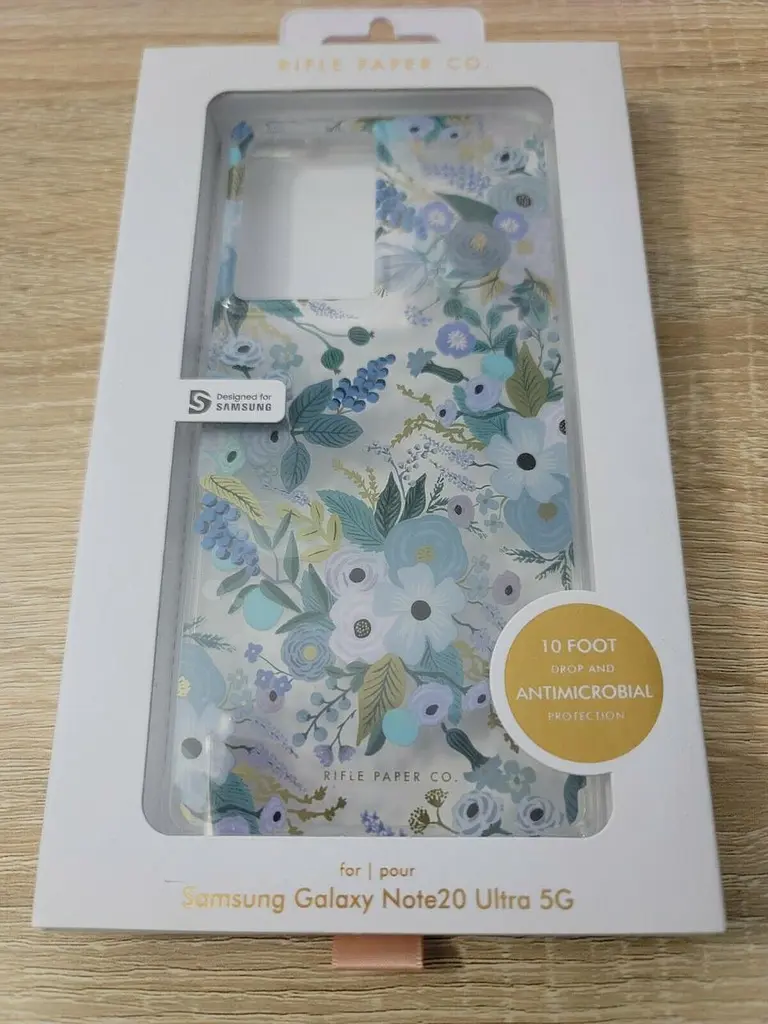 Протиударний чохол Case-Mate Rifle Paper Co Ultra Hybrid для Samsung Note 20 Ultra (6.9") Blue Flowers - фото 7