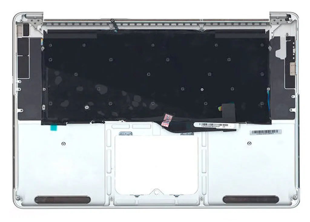 Клавіатура для ноутбука Apple MacBook Pro (A1398) Black, (Silver TopCase), RU (горизонтальний ентер) - фото 2
