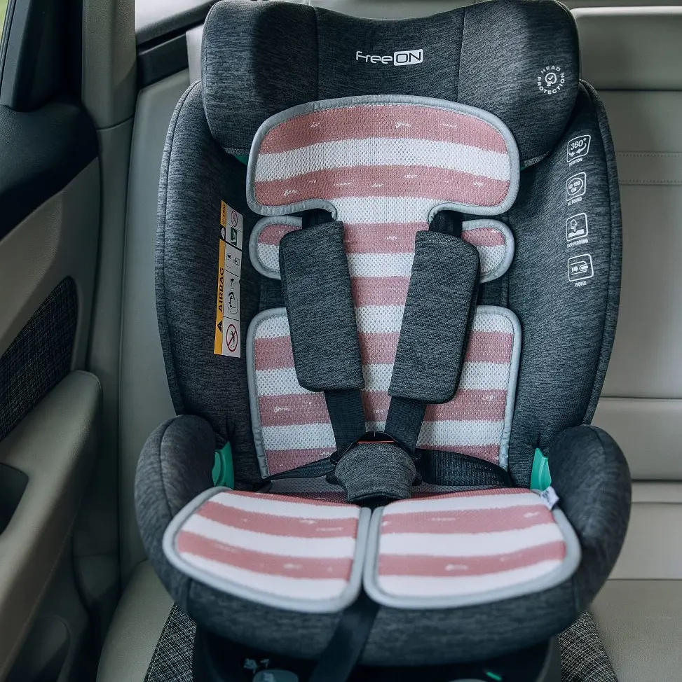 Підкладка для коляски та автокрісла FreeON pink-white (48723) - фото 5