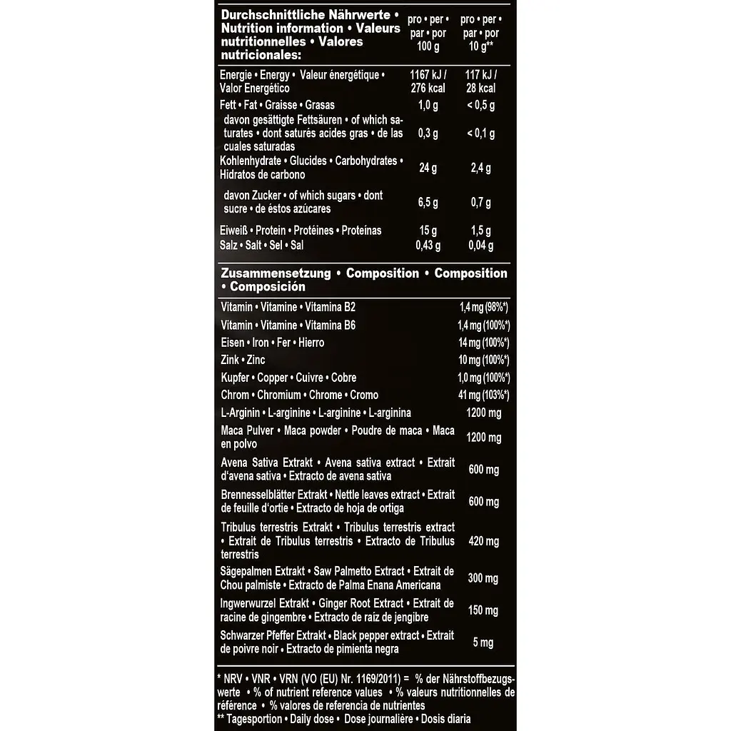 Бустер тестостерона IronMaxx Teston Ultra Powder Апельсин 500 г - фото 4