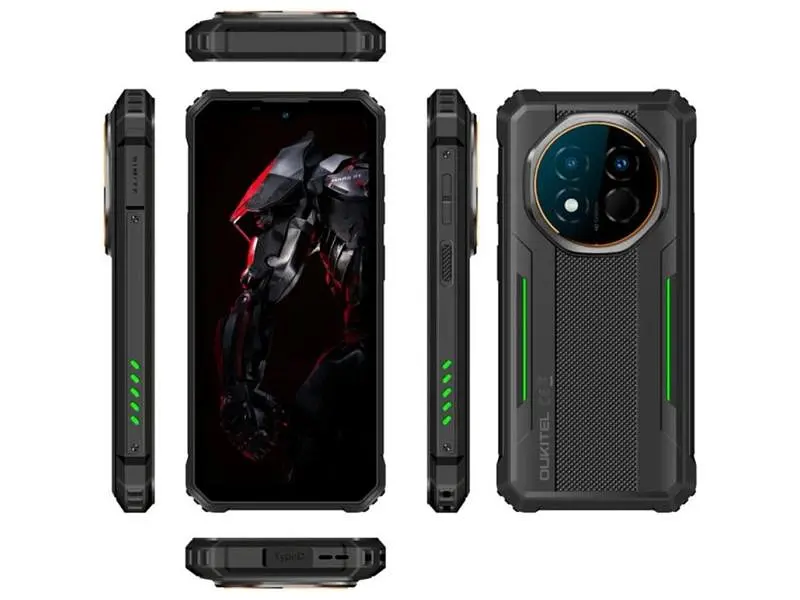 Смартфон Oukitel G6 4/128GB Green - фото 4