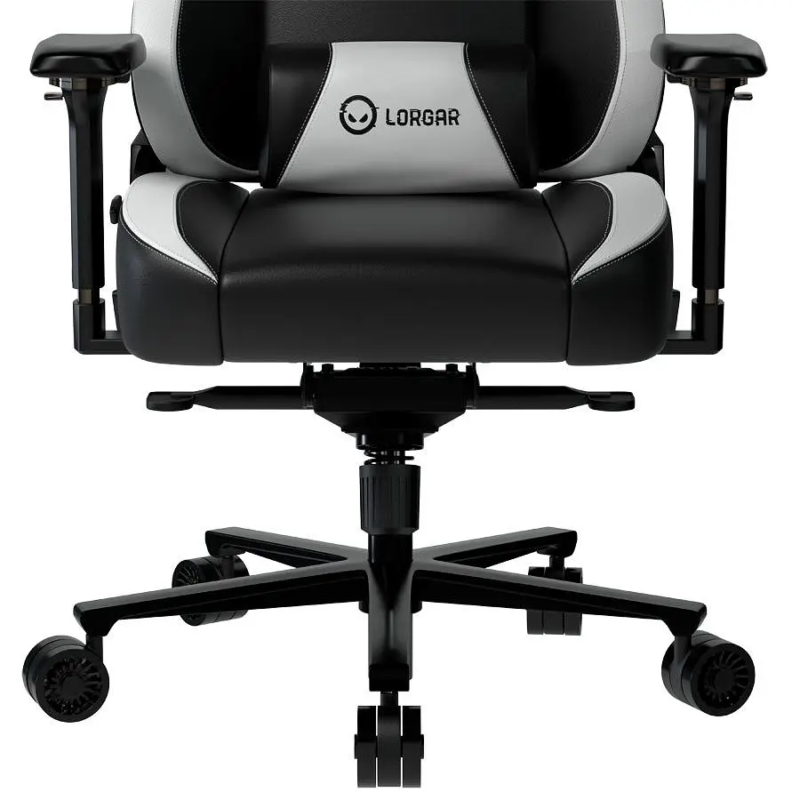 Ігрове крісло Lorgar Base 311 Black/White (LRG-CHR311BW) - фото 6