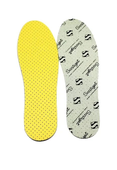 Устілки Coccine Antiseptic Sanitized антисептичні перфоровані - захист від грибка та запахів. Розмір 37/38