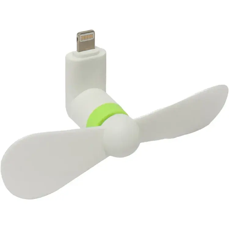 USB вентилятор DK White/Green [111517] - фото 2