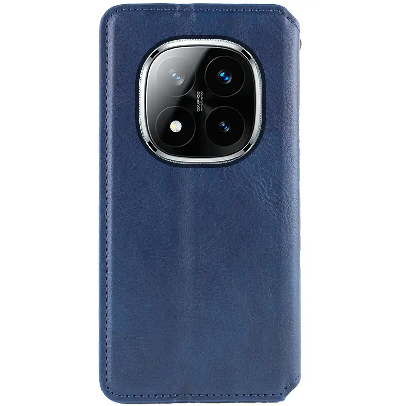 Шкіряний чохол-книжка GETMAN Cubic (PU) для Xiaomi Redmi Note 15 Pro+ 5G Синій - фото 2
