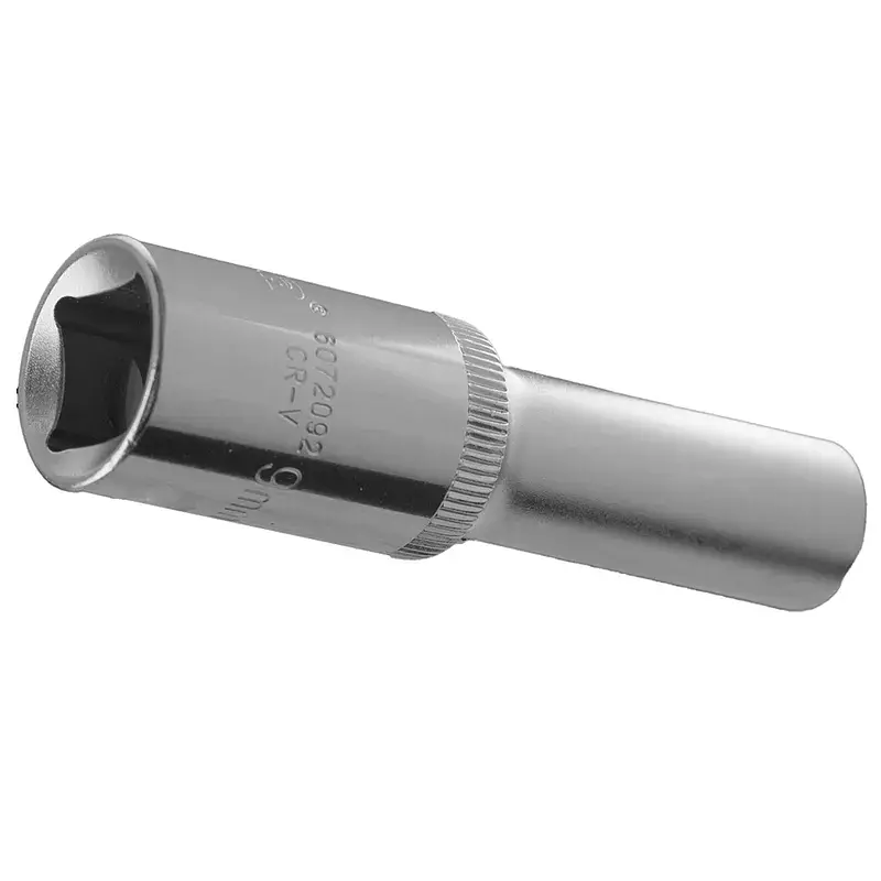 Насадка шестигранна довга 1/2" 9мм CrV ULTRA (6072092) - фото 2