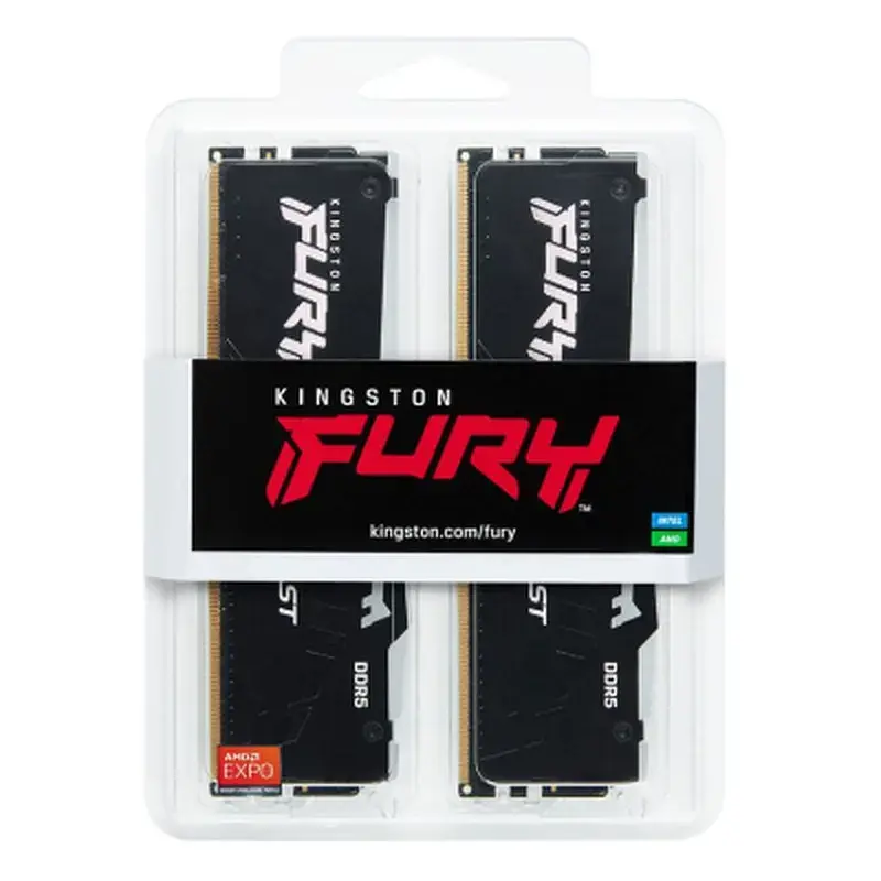 Модуль пам'яті для комп'ютера DDR5 32GB (2x16GB) 6800 MHz Beast RGB EXPO Kingston Fury (ex.HyperX) (KF568C34BBEAK2-32) - фото 6