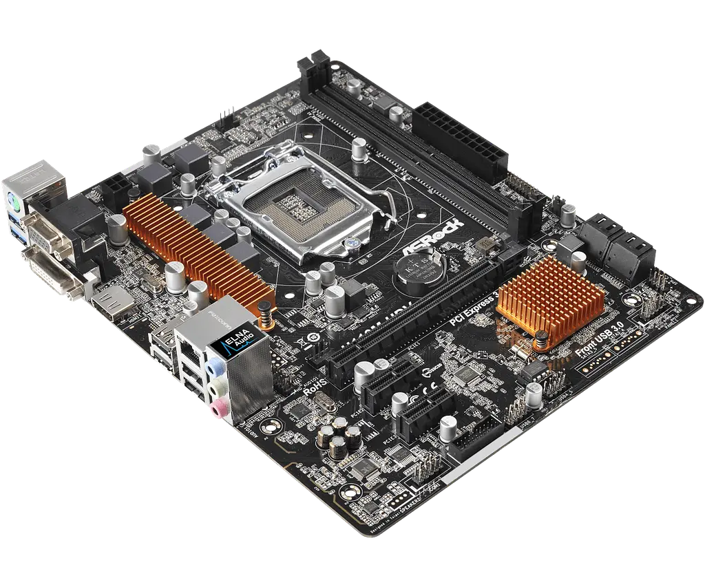 Материнська плата ASRock H110M-HDV LGA 1151 (H110M-HDV) Б/В - фото 2