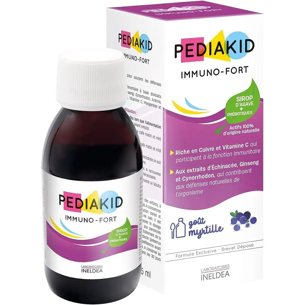 Сироп для зміцнення імунітету Pediakid Immuno-Fort 125 мл