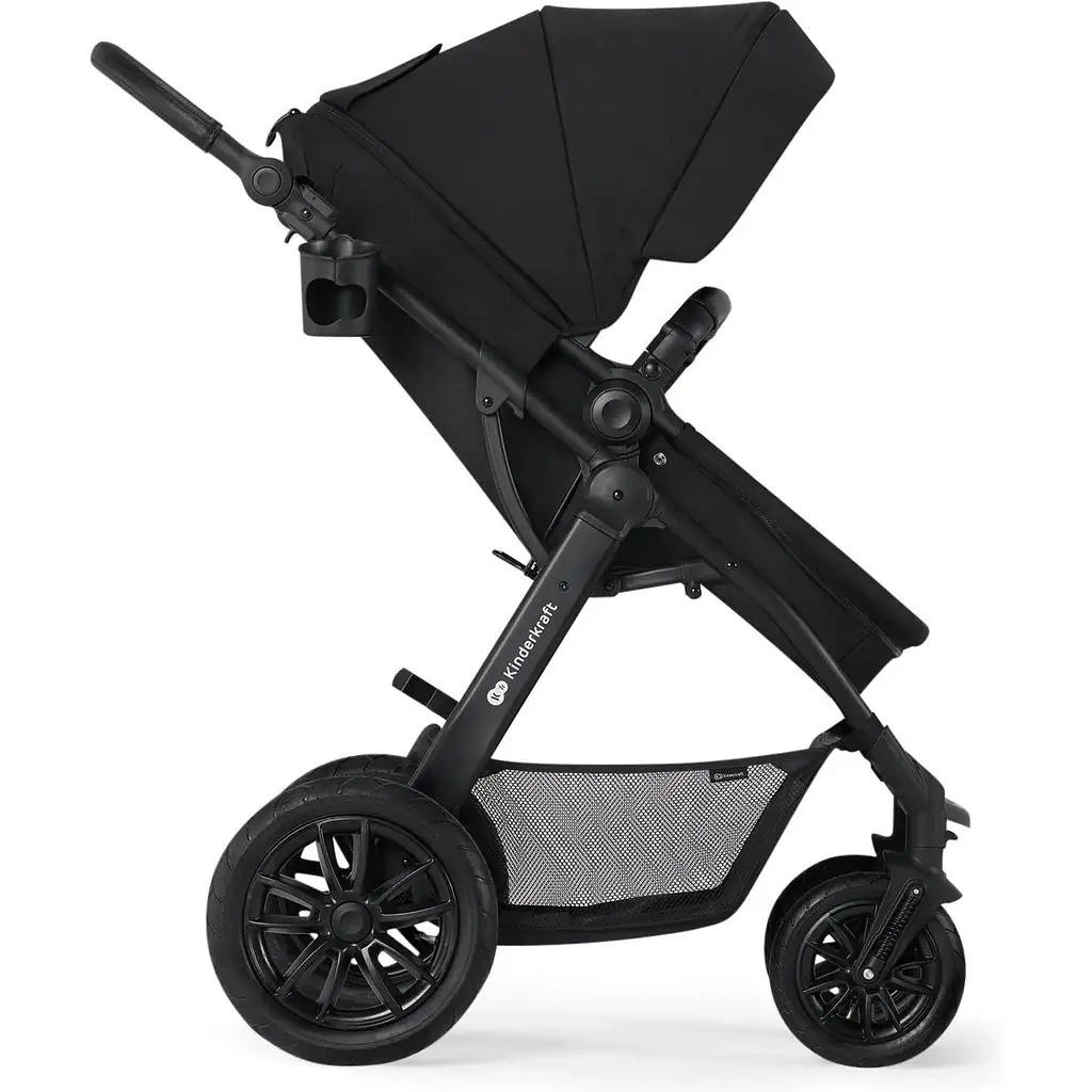 Универсальная коляска 3 в 1 Kinderkraft Xmoov CT черная (00-00305222) - фото 6