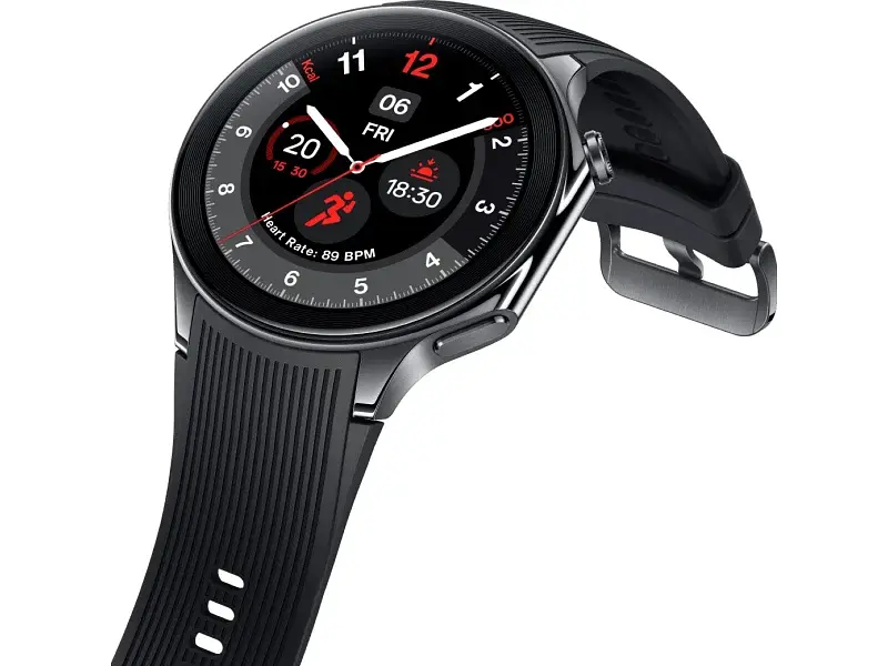 Смарт-годинник OnePlus Watch 2 Black Steel - фото 4