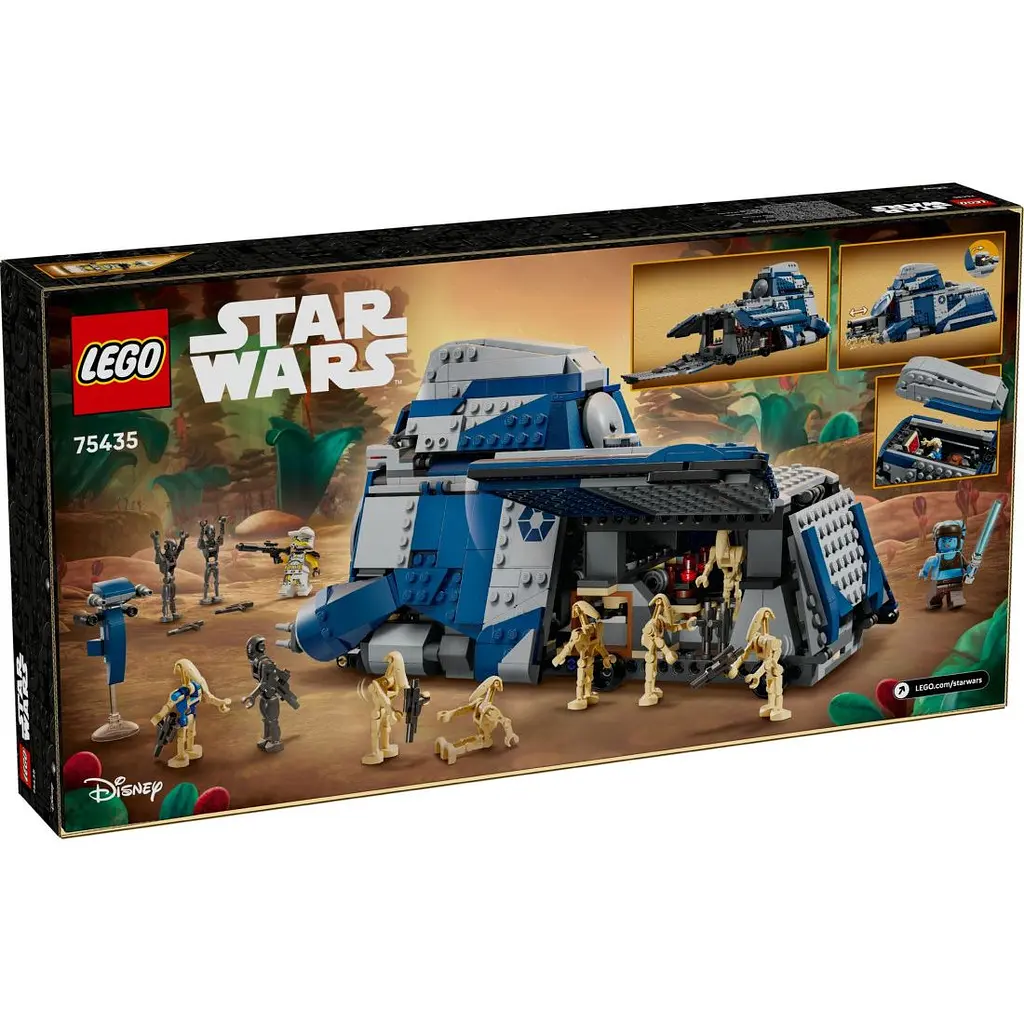 Конструктор LEGO Star Wars Битва при Фелюсии Сепаратистский МТТ 976 деталей (75435) - фото 10