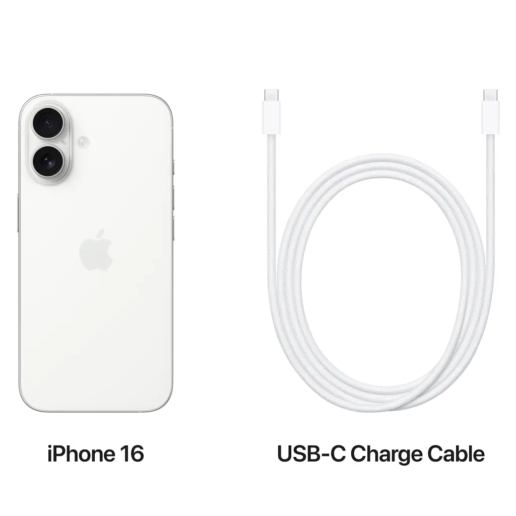 Мобільний телефон Apple iPhone 16 128GB White (MYE93) - фото 8