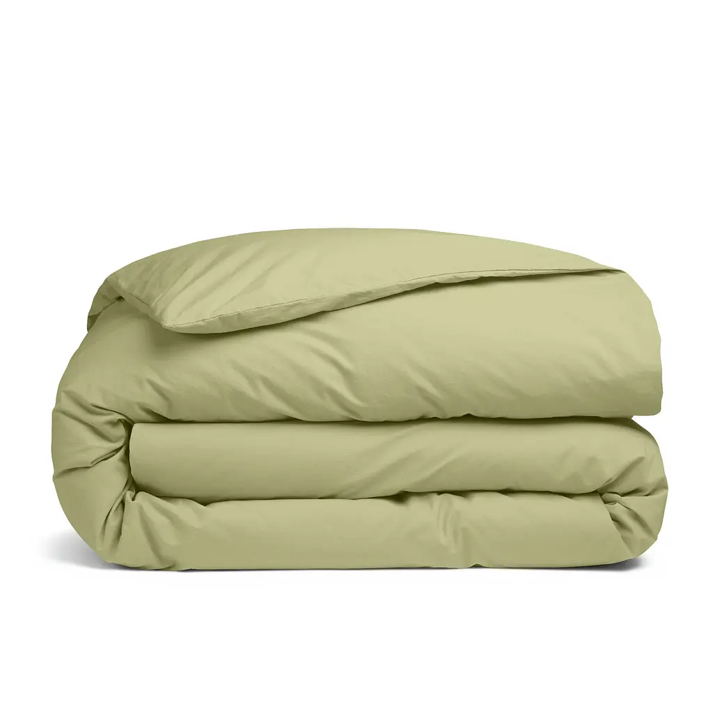 Комплект постільної білизни Cosas Olive CS1 Євро варена бавовна оливка (78WashedCotton_Olive_El180x30-Olive_200) - фото 4