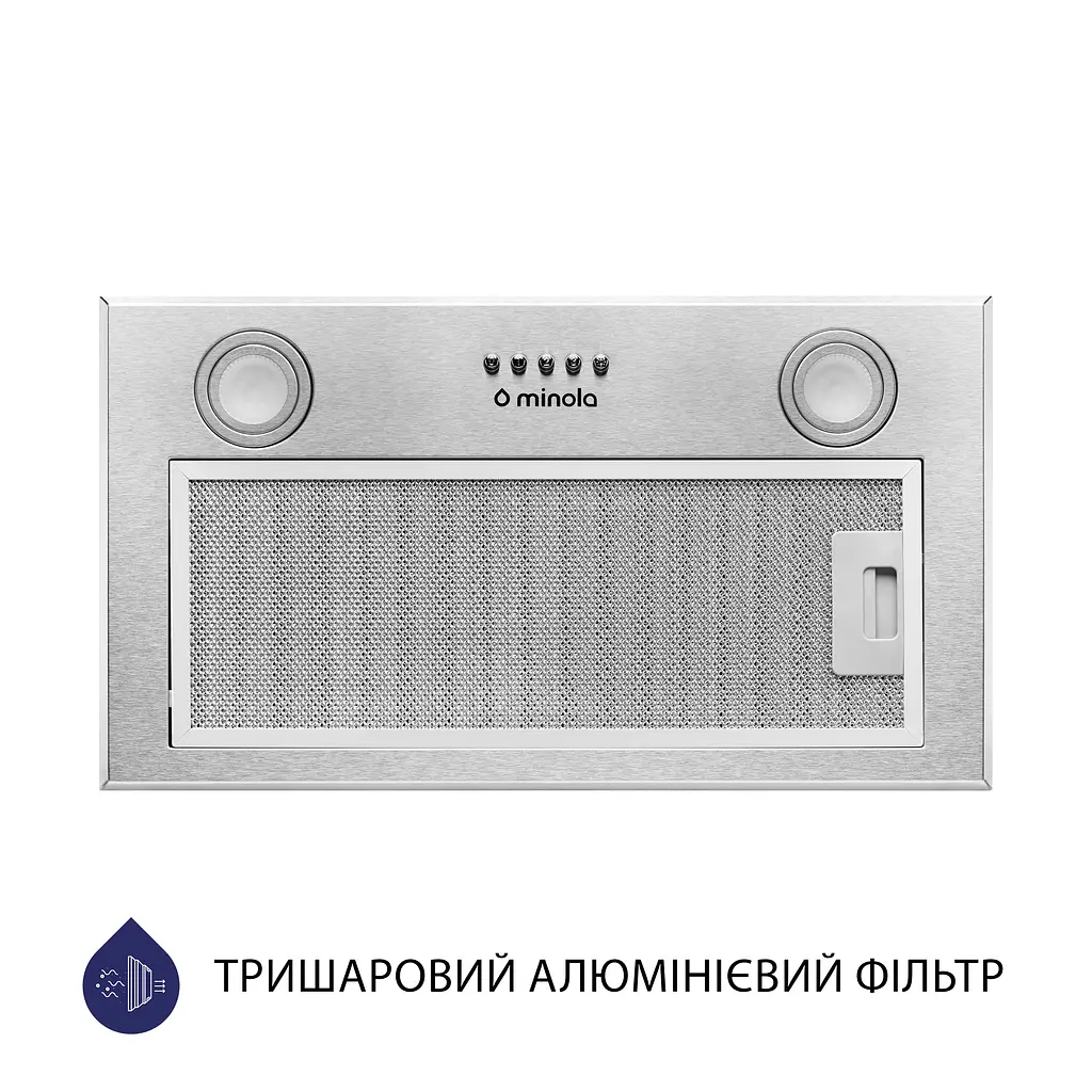Витяжка повновбудована MINOLA HBI 5722 I 1200 LED - фото 4
