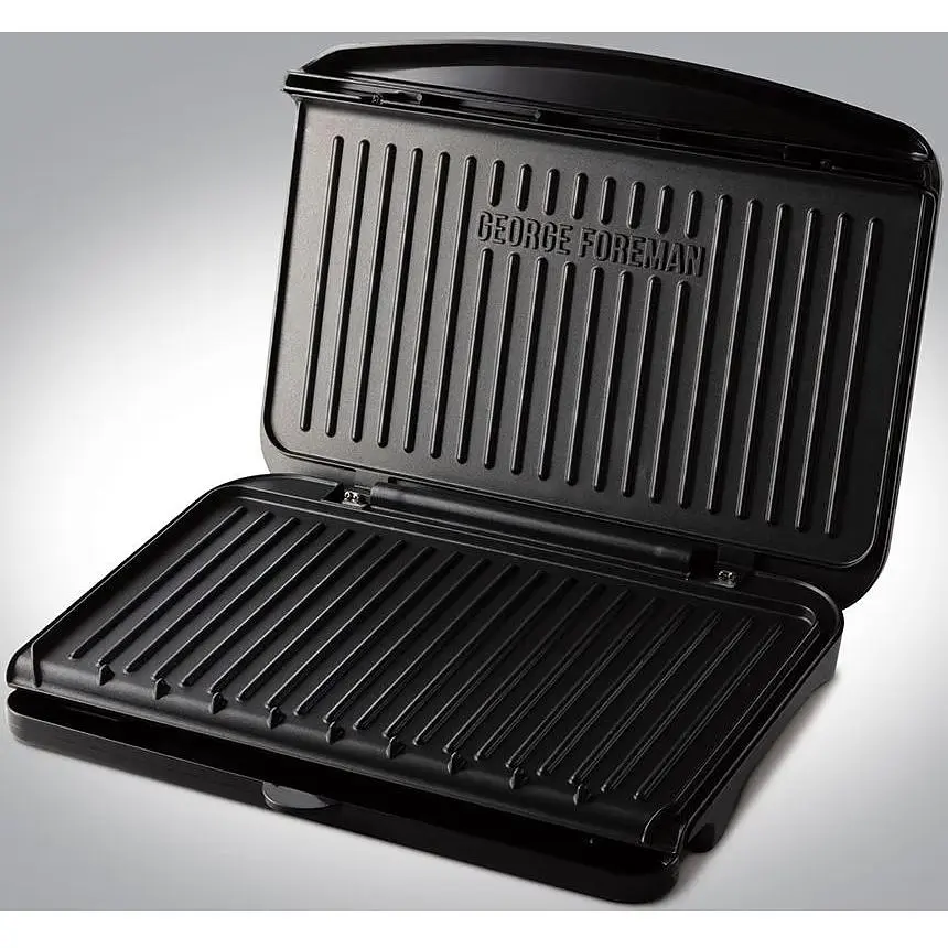 Гриль George Foreman Fit Grill Large притискний 2400 Вт чорний (25820-56) - фото 4