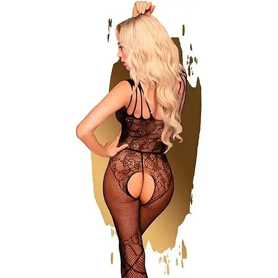 Бодістокінг з доступом до попки Penthouse - Dirty mind Black S/L - фото 2