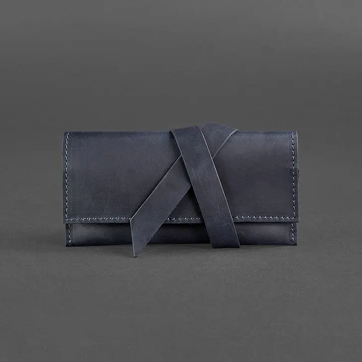 Кожаный кисет для табака 1.0 синий - фото 6