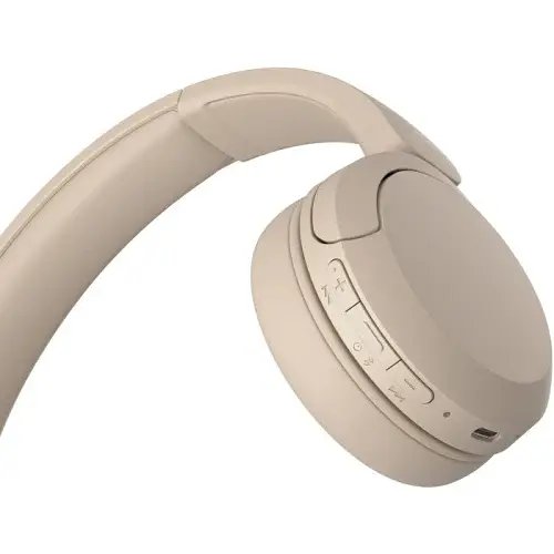 Навушники WH-CH520, Beige, Bluetooth, USB Type-C Sony teh0027995 - фото 6