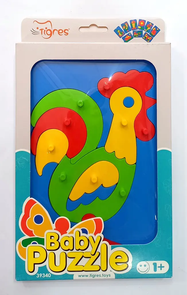 Іграшка розвиваюча "Baby puzzles" 39340 Тигрес (4820159393404) Вид 3
