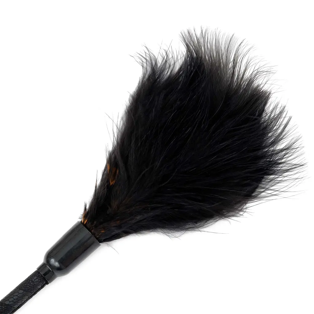 Стек Fetish B-Series Tickler Whip 3.0, 41 см (черный) - фото 3