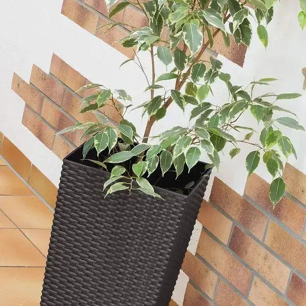 Горщик для рослин Prosperplast Rato Square 21/49 л коричневий (DRTS325-440U) - фото 3