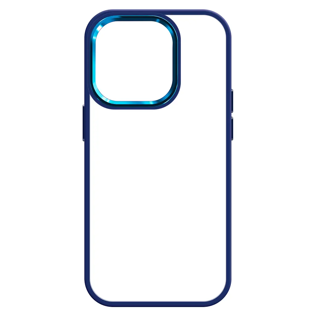 Чехол для Apple iPhone 14 Pro, UNIT2, синий, ударопрочный, прозрачный противоударный чехол-накладка из TPU и поликарбоната (PC), с защитными бортиками, защита всего корпуса от ударов и царапин, ArmorStandart (ARM69946) - фото 2