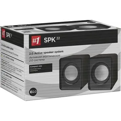 Акустична система Defender SPK 22 2х2W USB black (65503) - фото 3