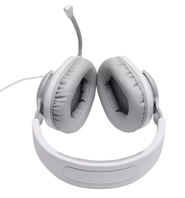 Навушники JBL дротові повнорозмірні Quantum 100 ( QUANTUM100WHT) Білі - фото 6
