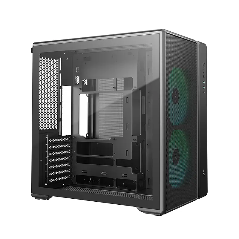 Корпус DeepCool CG590 Mesh 2F Black (R-CG590MESH-BKANA2-G) - фото 2