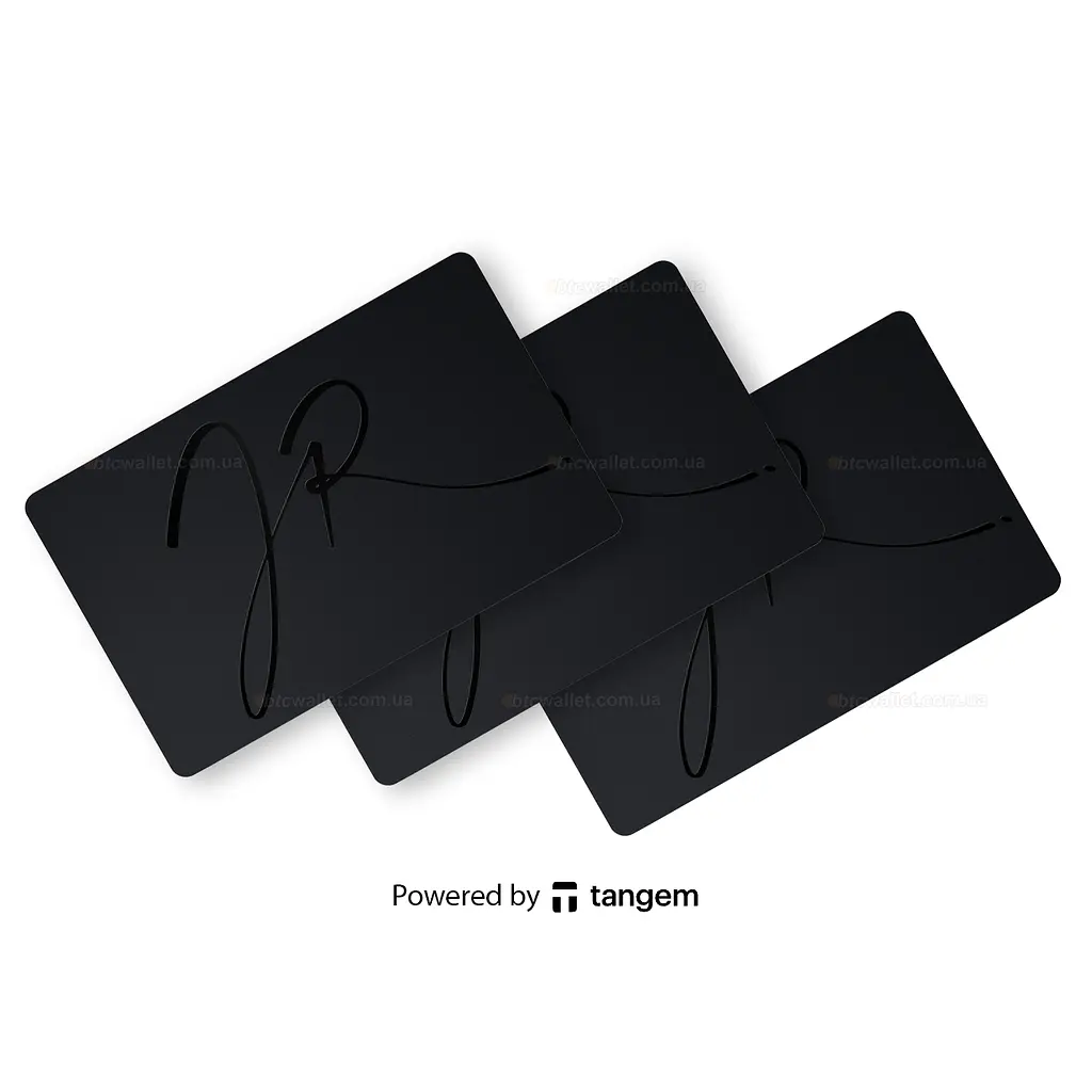 Криптогаманець Tangem 2.0 Julien Roman Wallet набір з 3 карток (TG-JROM) - фото 2