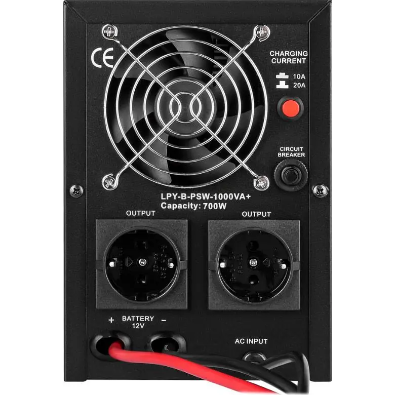 Джерело безперебійного живлення [ДБЖ] LogicPower LPY-B-PSW-1000VA + LPM-GL батарея 12V - 200Ah [5870] [110448] - фото 5