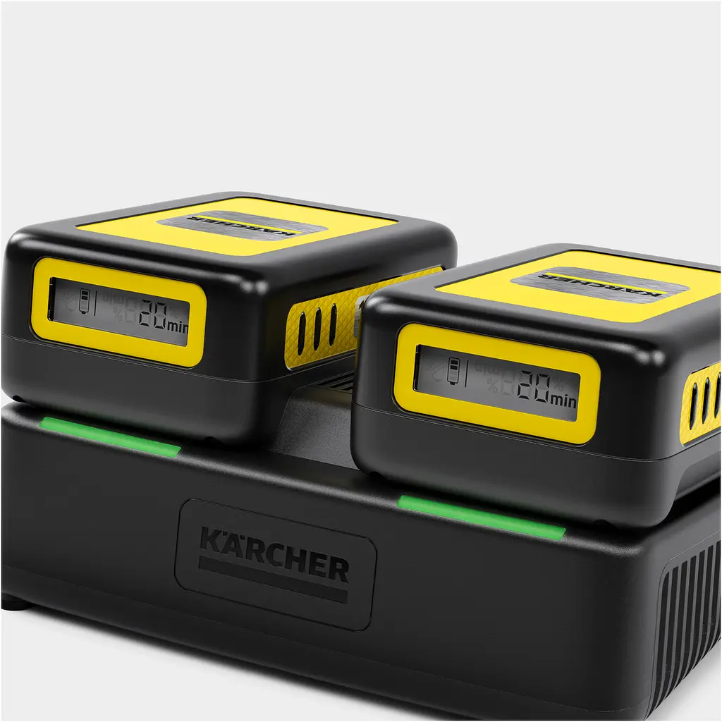 Швидкозарядний пристрій Karcher Dual Battery Power 18 В (2.445-028.0) - фото 3