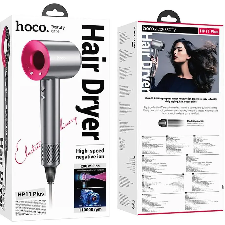 Фен Hoco HP11 Plus Rose Red [143060] - фото 5