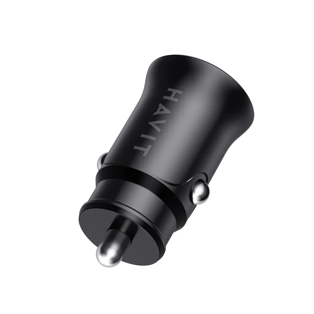 Автомобільний зарядний пристрій HAVIT HV-CC2022 20W USB+USB-C Black HAVIT (28048-000) - фото 5